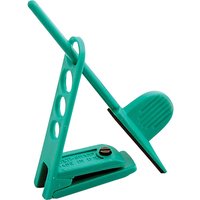 Green Multi-Sharp 1601 secateur sharpener with angled guide and ergonomic handle.