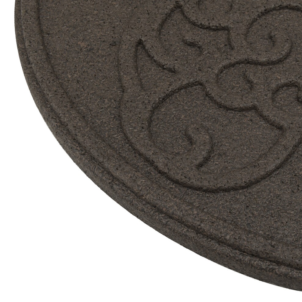 Nicoman Brown Butterfly Reversible Garden Stepping Stone 46cm 4 Pack - image 3