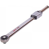Norbar 650 torque wrench, silver with 3/4-inch drive, adjustable handle, and red branding on the shaft.