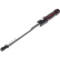Norbar Pro 200 torque handle, black grip, red accents, 16mm spigot, dual scale, 40-200Nm range, sleek silver shaft