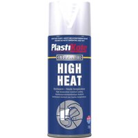 Blue Plastikote High Heat Aerosol Spray Paint can with white cap and bold white text.