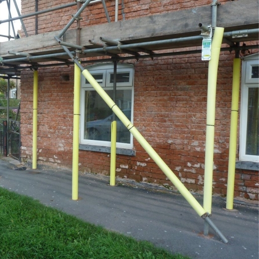 Proguard HI-VIS Scaffold Protector Tubes 2m x 50mm - image 2