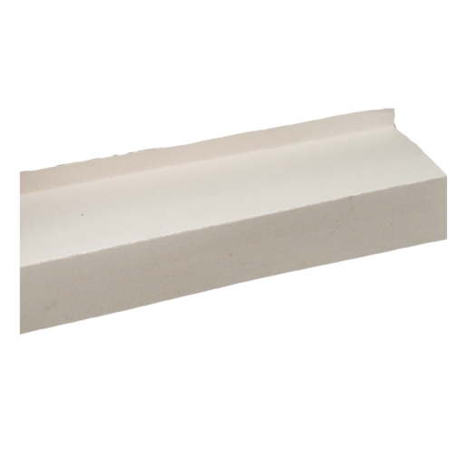 Proguard Stair Tread Guard in a neutral beige color, measuring 1000mm x 280mm x 2mm, featuring a smooth surface and a slightly raised edge for enhanced safety.