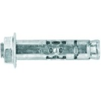 Silver Rawlbolt M12/75P anchor bolt with hex nut and projecting end, featuring a textured cylindrical body.