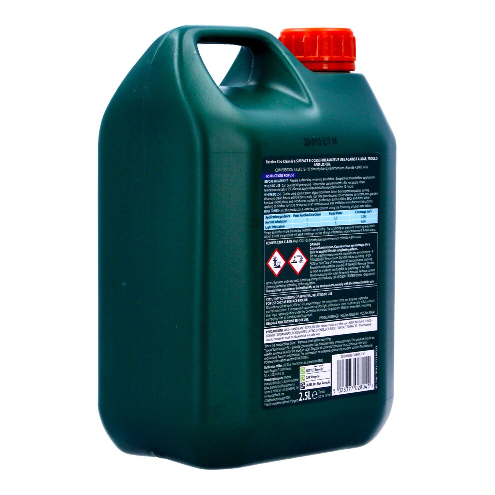 Resolva Xtra Clean Patio Power Clean 2.5L - image 3