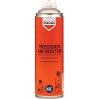 Rocol Precision Air Duster Spray, orange canister with white cap, bold black text, and NSF logo.