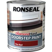 Ronseal Diamond Hard Doorstep Paint Red 750ml - image 3