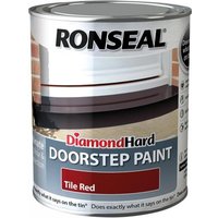 Ronseal Diamond Hard Doorstep Paint Red 750ml - image 4
