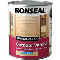 Ronseal Crystal Clear Outdoor Varnish Satin 2.5 Litre - image 2