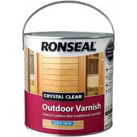 Ronseal Crystal Clear Outdoor Varnish Satin 2.5 Litre - image 4
