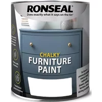 Ronseal Chalky Furniture Paint Dove Grey 750ml - image 2