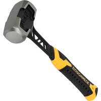 Black and yellow Roughneck Gorilla V Series Club Hammer with a textured grip and a robust steel head.