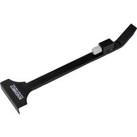 Black Roughneck Heavy-Duty Pull Bar with angled ends and cushioned grip.