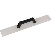 White Roughneck Knocking Block with a long rectangular shape and a black handle in the center.
