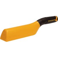 Yellow and black Roughneck Pro Lead Dresser with ergonomic handle and flat, wide blade.