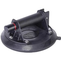 Black Rubi SC200 vacuum suction cup with ergonomic handle and sturdy base for tiling applications.