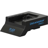 "Black Scangrip CONNECT Flex Smart Battery Connector with blue branding and rectangular design"