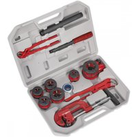 Sealey 12 Piece BSPT Pipe Threading Kit - image 2
