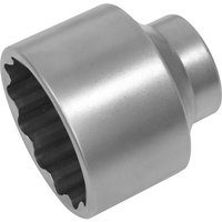 Sealey 3/4" Drive Rear Hub Nut Socket, metallic finish, cylindrical shape with grooved interior for Ford Transit Vans