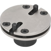 Sealey 3/8" Drive Adjustable 2 Pin Brake Wind Back Adaptor, round silver metal with two black pins and screws