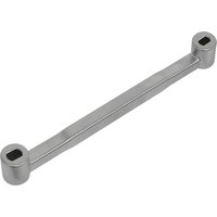 Sealey strut wrench with 5 and 6mm square ends, silver metallic finish, straight bar design for VAG, Ford, GM, Honda, Toyota.