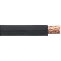 Black Sealey automotive starter cable, 10m length, 40mm² thickness, copper wire core visible at one end.