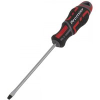 Sealey AK4352 slotted screwdriver with black and red Gripmax® handle, 4 x 100mm metal shaft.