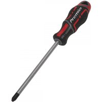 Sealey AK4367 screwdriver with black and red Gripmax handle, Pozi #3 tip, and 150mm silver shaft.