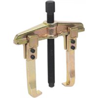 Sealey AK46150 twin leg puller with gold-tone arms and black central screw, 150 x 150mm size.