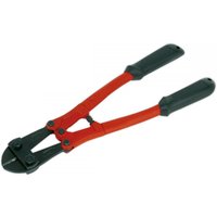 Red and black Sealey bolt cropper with 350mm length and 7mm cutting capacity.