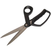Sealey AK8524 Heavy Duty Shears with black ergonomic handle and long silver blades.