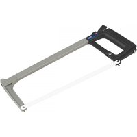 Gray Sealey AK869 hacksaw with black ergonomic handle and 300mm blade.