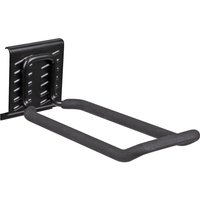 Black Sealey APH closed end storage hook with padded arms and wall-mounting plate.