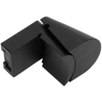 Black Sealey auxiliary stretch belt tool with a wedge-shaped design and a rectangular slot for belt installation.