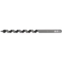 Sealey AW12x235 auger wood drill, 12mm diameter, 235mm length, with spiral flute and pointed tip for precision drilling.