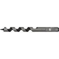 Sealey AW13x155 auger wood drill, 13mm diameter, 155mm length, silver steel with spiral flutes and pointed tip.