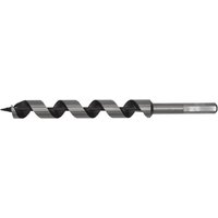Sealey auger wood drill bit, 20mm diameter, 235mm length, with spiral flutes and hex shank for precise wood drilling.