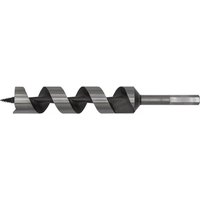 Sealey AW32x235 auger wood drill bit, 32mm diameter, 235mm length, with spiral flutes and hex shank.