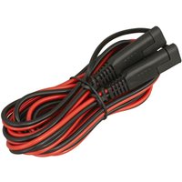 Sealey BCC1 12V battery charger extension cable, 3M length, red and black wires with SAE connector plugs