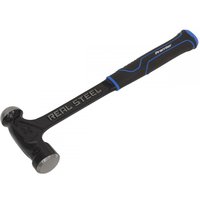 Sealey BPHX32 Ball Pein Hammer 32Oz, black one-piece design with blue accents and textured grip handle.