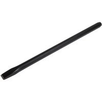 Black Sealey CC37 cold chisel, 25 x 450mm, with a flat, sharp cutting edge and cylindrical handle.