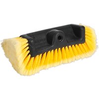 Black Sealey Flo-Thru brush head with dense yellow bristles and central water inlet for CC953.
