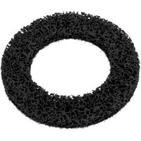 Black Sealey cleaning disc for VS8001 with a textured, porous surface and circular shape.
