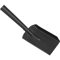 Black Sealey coal shovel with a flat, rectangular blade and a short, straight handle.
