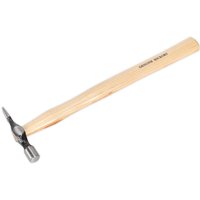 Sealey Cross Pein Pin Hammer with wooden handle and metal head featuring a flat face and pointed pein.