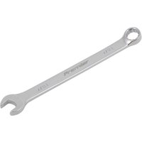 Silver Sealey 7/16in combination spanner with open-end and ring-end, engraved size markings on the handle.