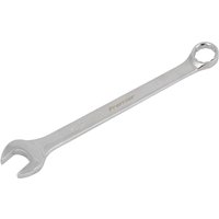 Silver Sealey combination spanner, 1-1/4 inch, with open and box ends, engraved with brand name.