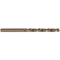 Sealey DB015CB HSS cobalt drill bit, 1.5mm diameter, metallic finish, pack of 10, fully ground design.
