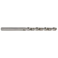 Sealey DB020FG HSS fully ground drill bit, 2mm diameter, silver, pack of 10, spiral fluted design.