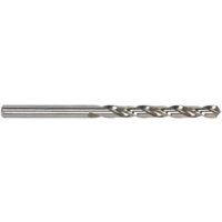 Sealey DB045FG HSS drill bit, silver, fully ground, 4.5mm diameter, pack of 10, spiral fluted design.